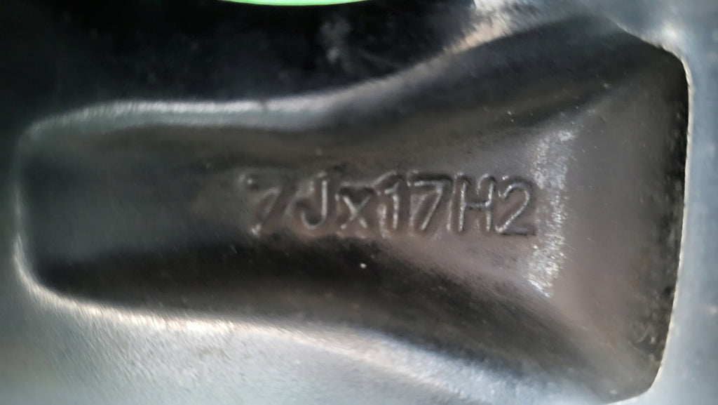 1x Alufelge 17 Zoll 7.0" 5x160 55ET HK21-EA Ford Custom Rim Wheel FEL2066580293pz