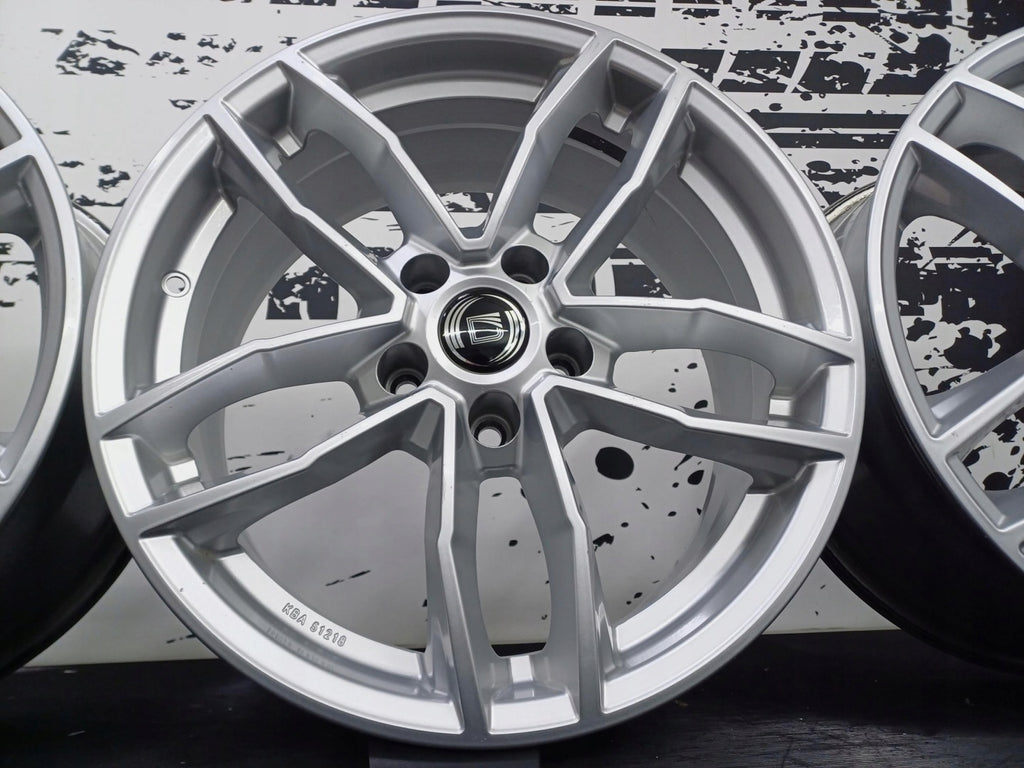 4x Alufelge 17 Zoll 7.5" 5x112 27ET Silber Audi C5 A4 B6 B7 Rim Wheel FEL9435215649fr