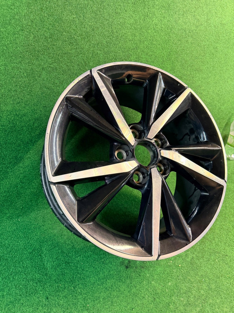 1x Alufelge 17 Zoll 7.0" 5x114.3 50ET Glanz Schwarz PW457-02001 Toyota Auris FEL7776903361fm