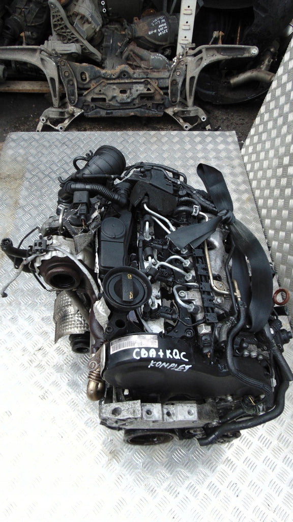 Motor Audi Seat Skoda VW CBA 2.0 Diesel Engine Komplett