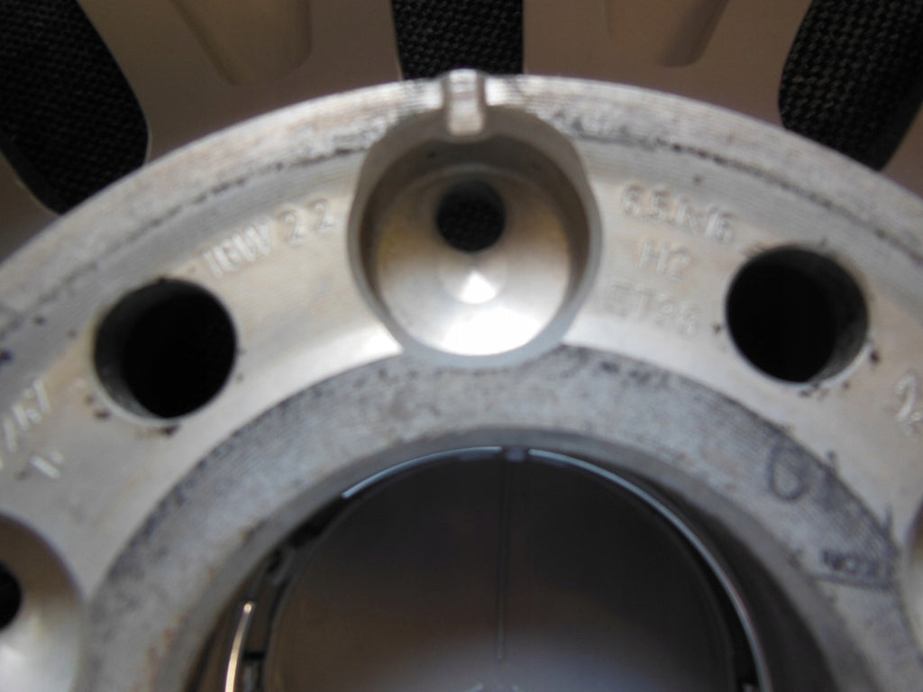 4x Alufelge 16 Zoll 6.5" 5x112 38ET Glanz Silber A2054010100 Mercedes-Benz FEL3581782999jd