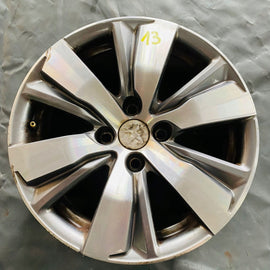 1x Alufelge 16 Zoll 4x108 Glanz 9813557977 Peugeot 208 I Rim Wheel FEL5196740683um