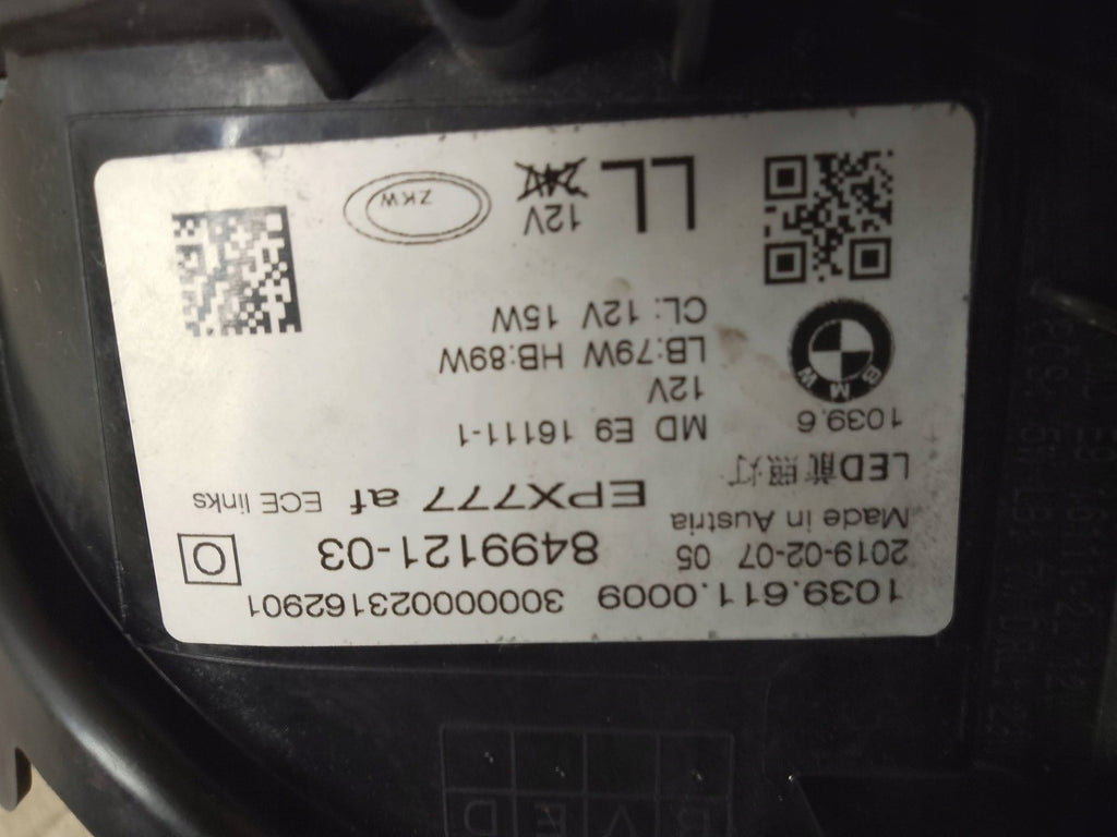 Frontscheinwerfer BMW 5 G31 G30 20190207 103961100098499121 Links Headlight SCH4315556148te