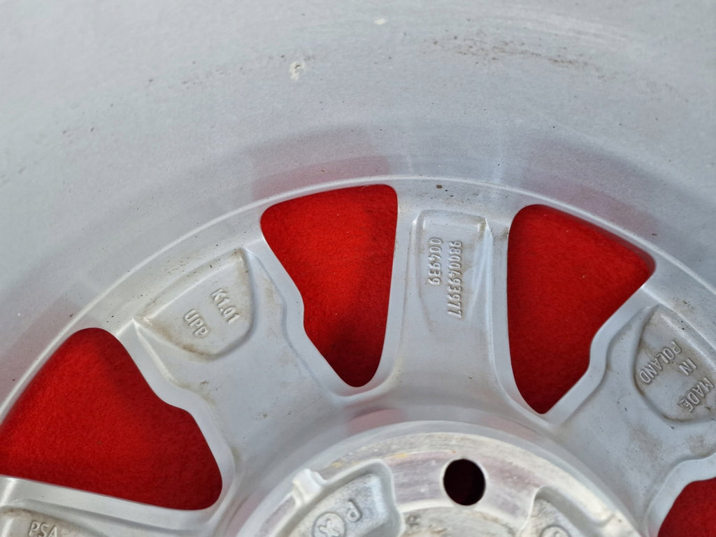 1x Alufelge 16 Zoll 6.5" 4x108 19ET 9800493977 Citroën C3 208 Rim Wheel FEL7768217127af