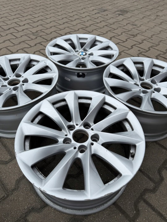 4x Alufelge 18 Zoll 8.0" 5x120 34ET Glanz Silber 6796248 BMW F30 F31 Rim Wheel FEL5283075028ze