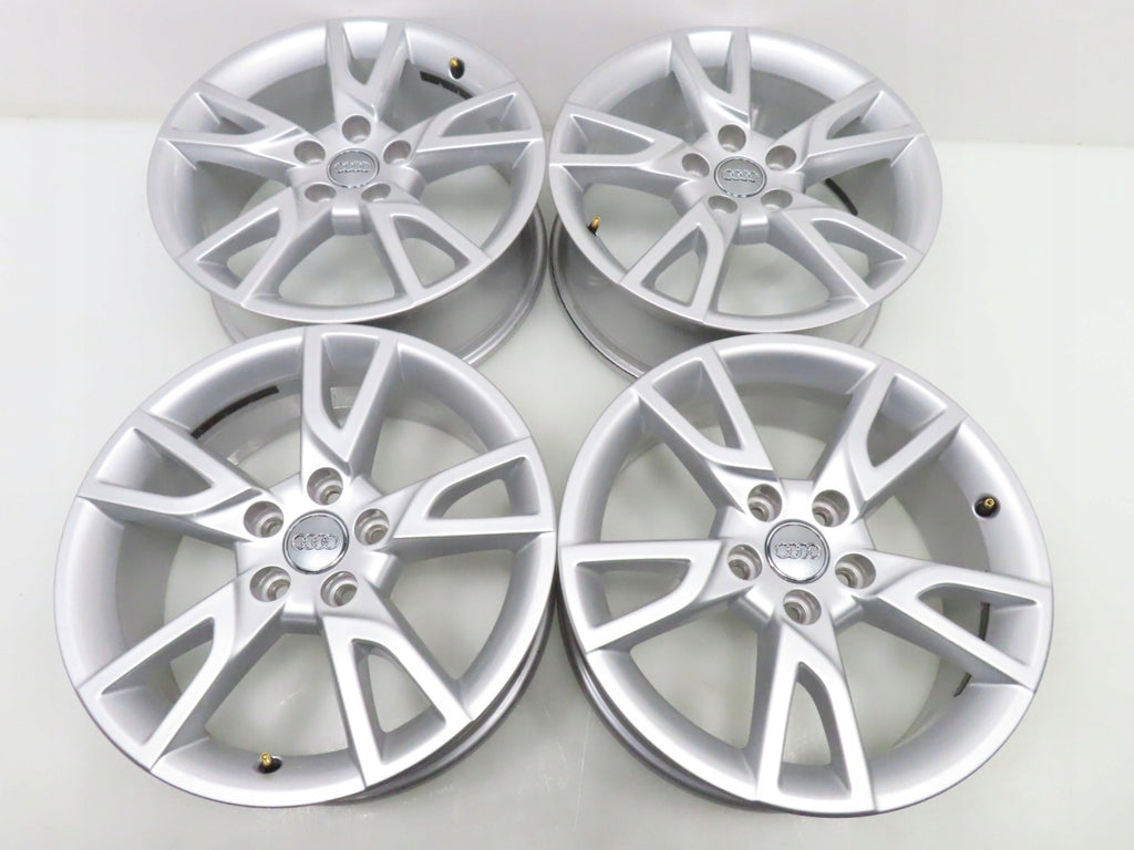 4x Alufelge 17 Zoll 6.5" 5x112 33ET Silber 8U0071497 Audi B6 B7 Rim Wheel FEL2610923696fm