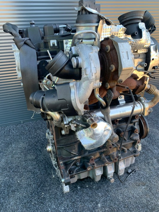 Motor VW Scirocco Passat Golf VI I CBD 2.0 TDI 172TKm Diesel Engine Komplett MOT2426804749uk
