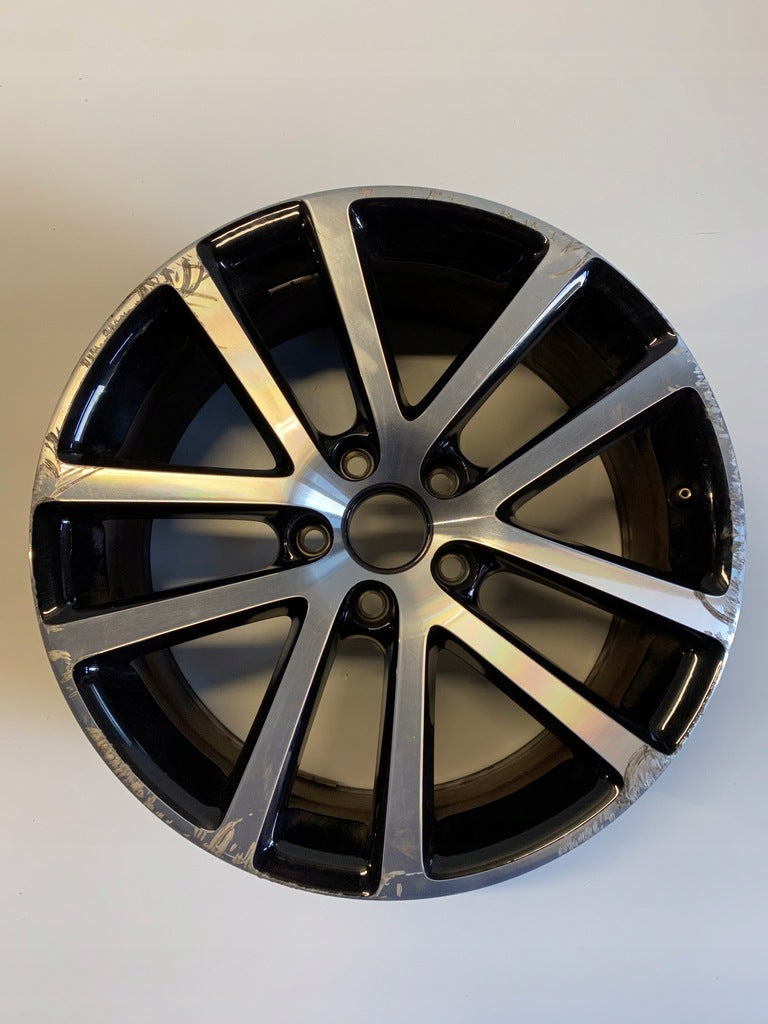 1x Alufelge 18 Zoll 7.5" 5x112 51ET Glanz Schwarz 1K0601025 VW Golf V Rim Wheel FEL1680178510lq