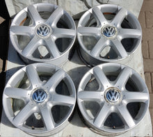Load image into Gallery viewer, 4x Alufelge 17 Zoll 7.5" 5x120 55ET Glanz Silber 7L6601025 VW Touareg Rim Wheel FEL5520925816jr
