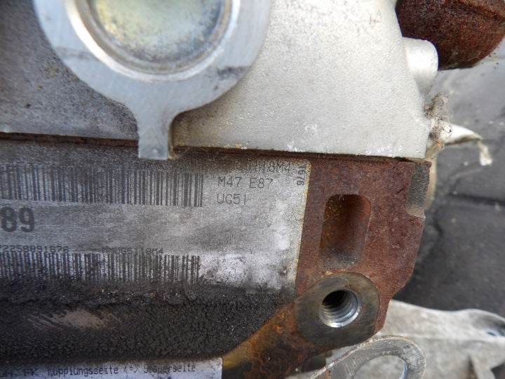 Motor BMW E87 M47T 2.0 163PS Diesel Engine Komplett MOT2500144309ja