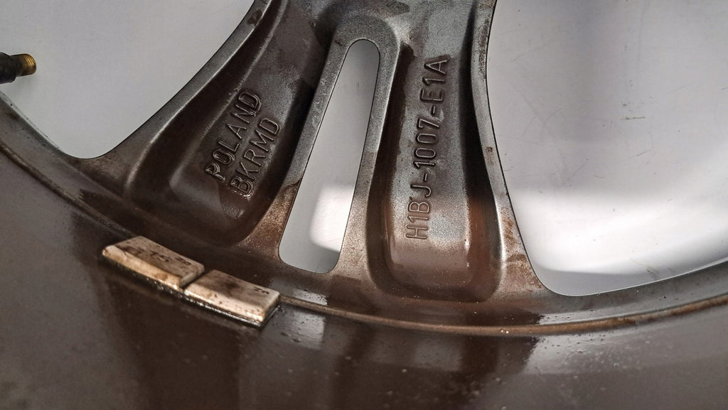 1x Alufelge 18 Zoll 7.0" 4x108 47 5ET Glanz Graphit H1JB-1007-E1A Ford Fiesta Mg