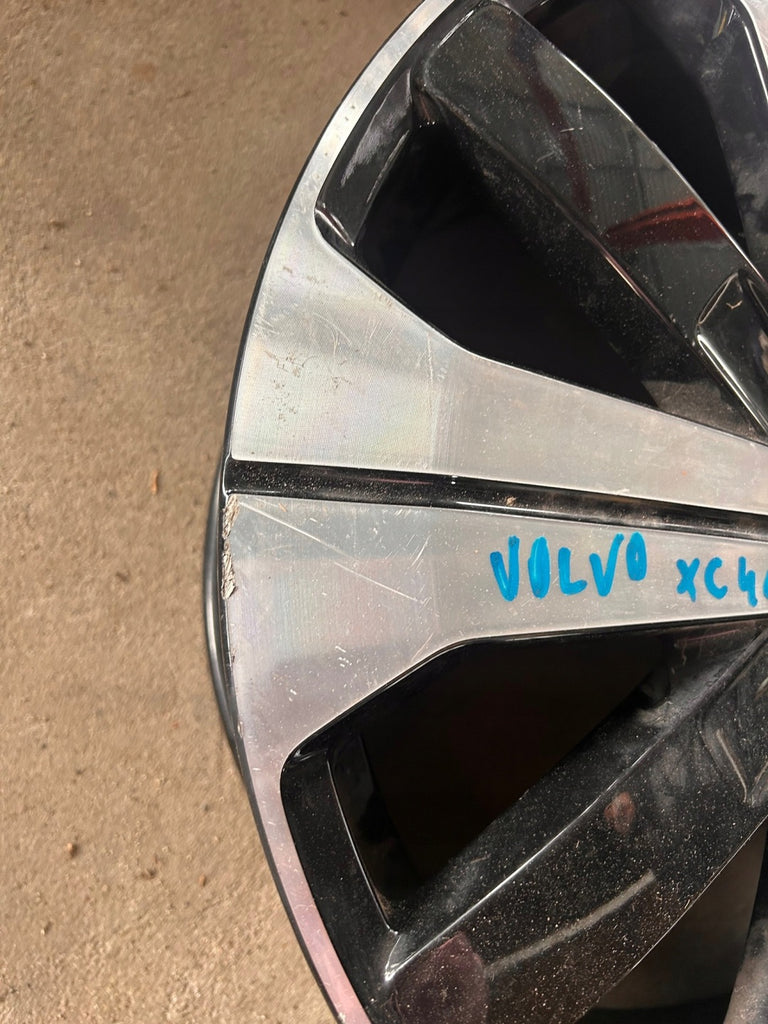 1x Alufelge 19 Zoll 7.5" 5x108 50 5ET Glanz Schwarz 32143627 Volvo I Rim Wheel FEL1249181460lj