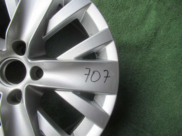 1x Alufelge 17 Zoll 7.0" 5x112 43ET Glanz Silber 5N0601025AC VW Tiguan Rim Wheel FEL2424325178lp