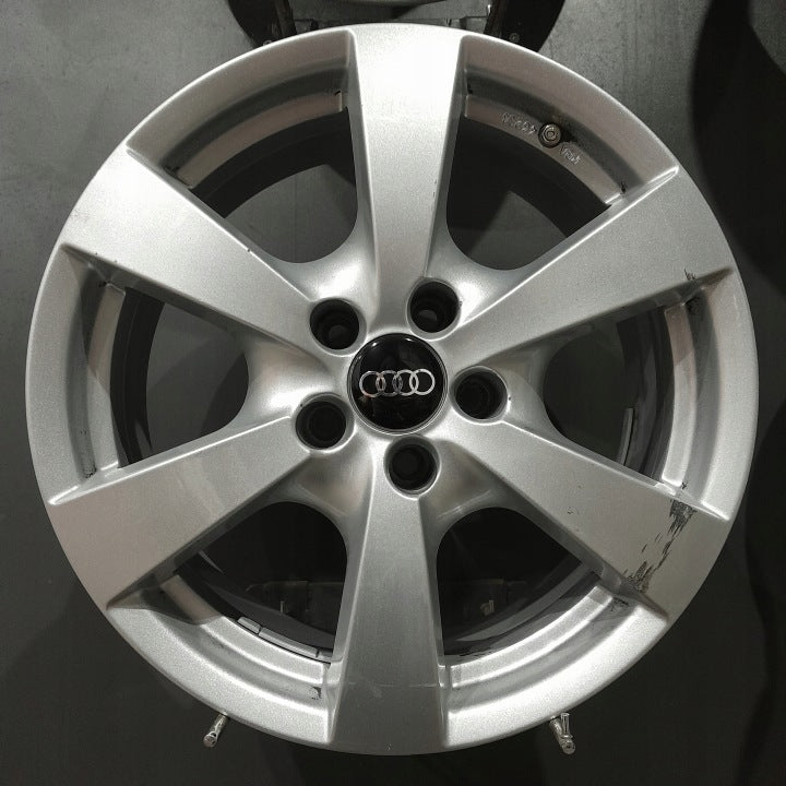 4x Alufelge 17 Zoll 7.5" 5x112 37ET Silber P50775507 Audi B8 Rim Wheel FEL7580673242db