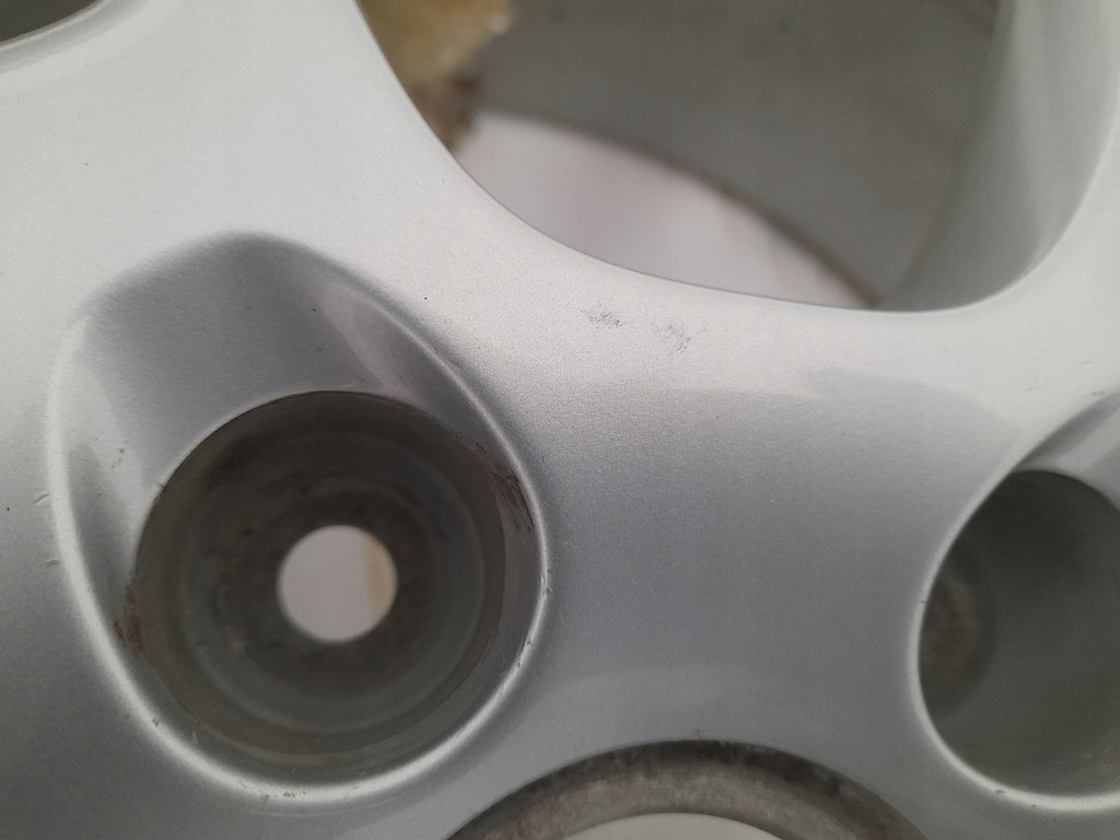 1x Alufelge 17 Zoll 6.5" 5x130 55ET Glanz Silber 98736212205 Porsche Rim Wheel FEL4659722953gf