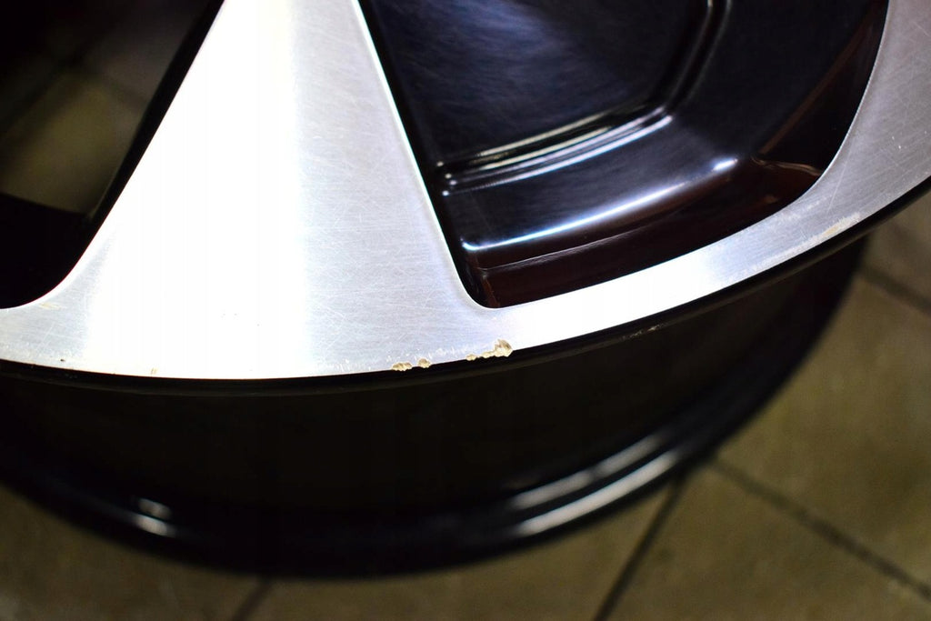 1x Alufelge 16 Zoll 6.5" 5x114.3 50ET Glanz Schwarz 52910-CR100 Kia Ceed