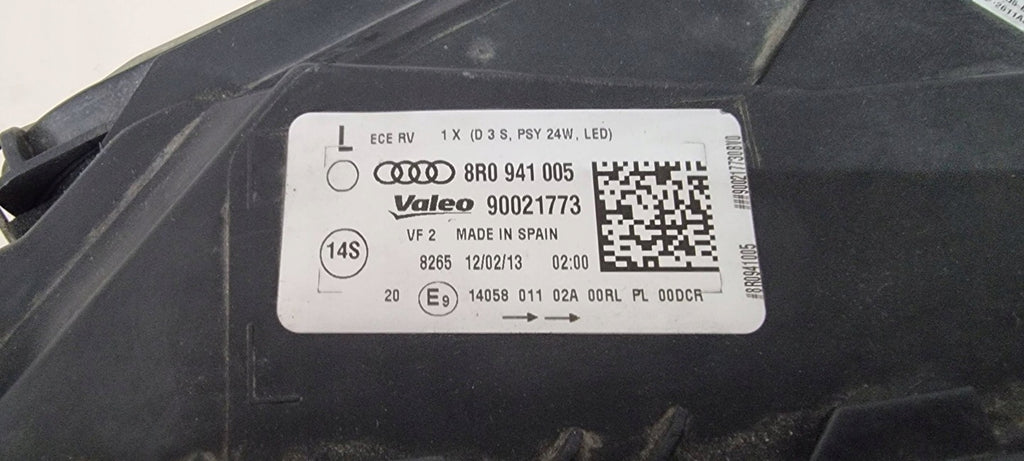 Frontscheinwerfer Audi Q5 8R0941005 Xenon Links Scheinwerfer Headlight SCH6002166909qa