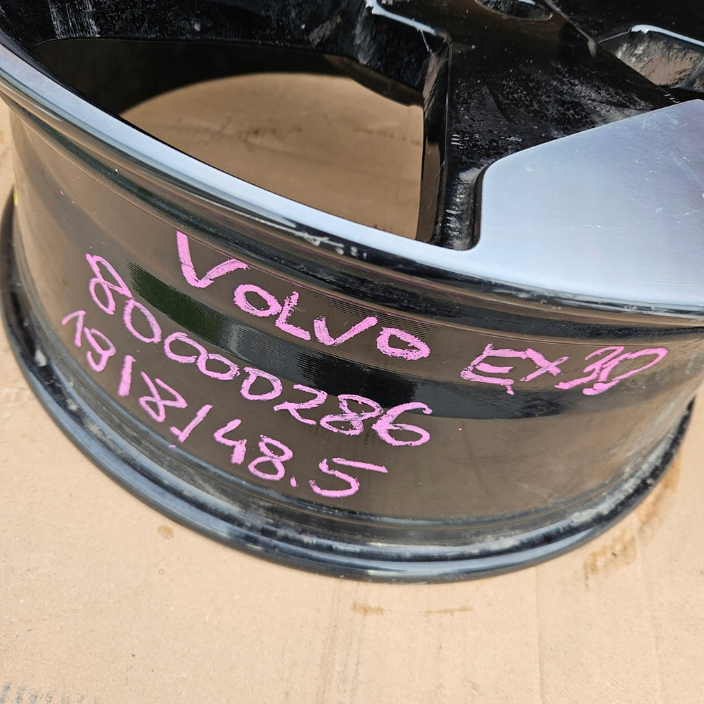 1x Alufelge 19 Zoll 9.0" 5x108 48 5ET Glanz Silber 80000286 Volvo Rim Wheel FEL2876987160sv