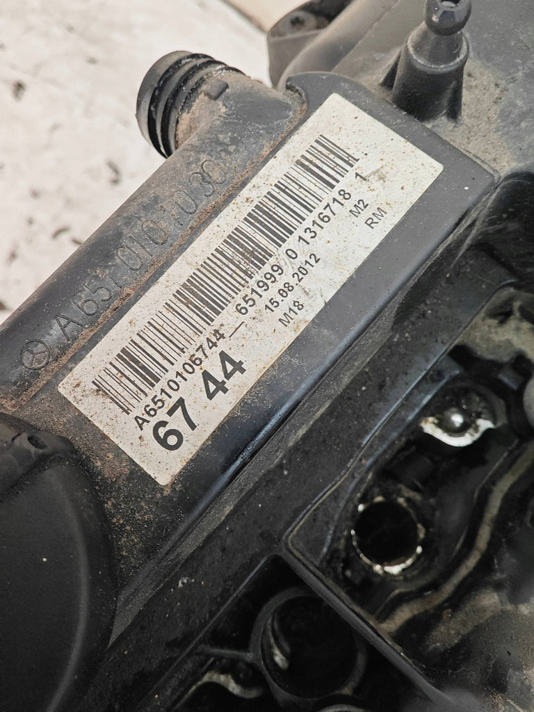 Motor Mercedes-Benz W176 651999 1.8 CDI 138TKm 2012 Diesel Engine Unkomplett