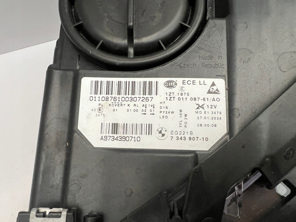 Frontscheinwerfer BMW F11 F10 7343907-10 Xenon Links Scheinwerfer Headlight SCH2572867621gq