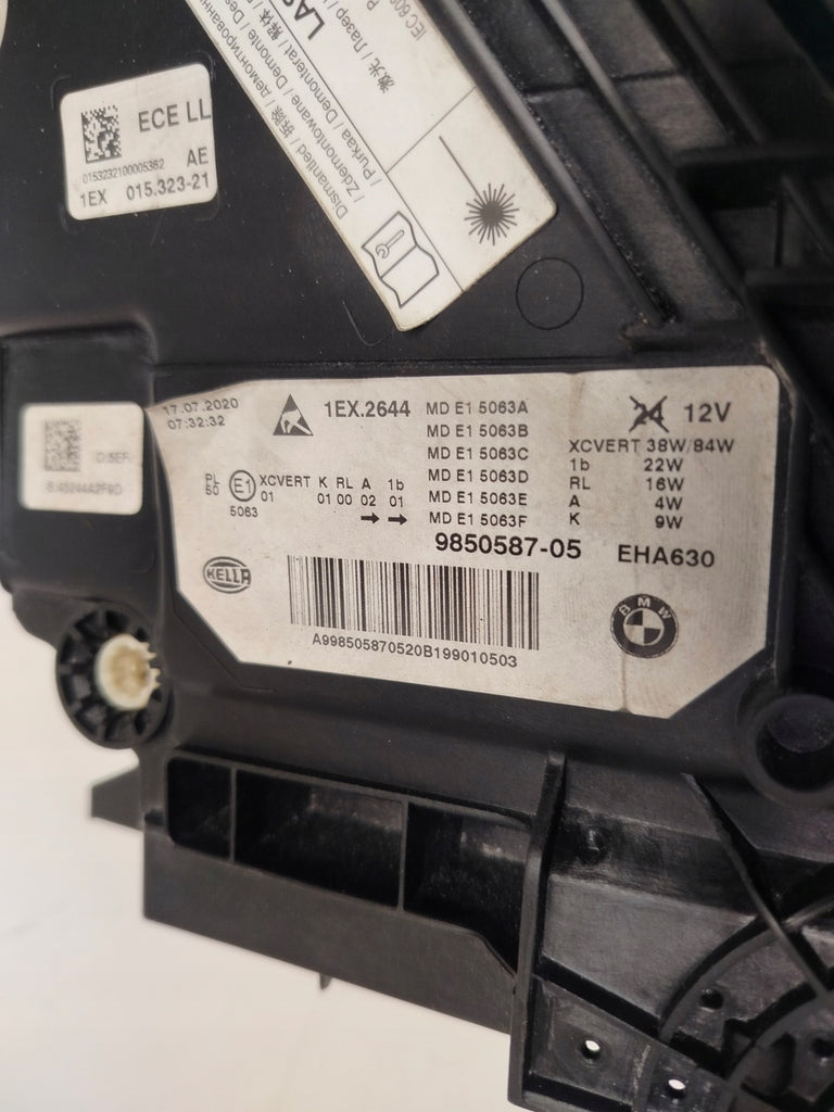Frontscheinwerfer BMW G30 9850587 Laser Links Scheinwerfer Headlight SCH9980921958lb