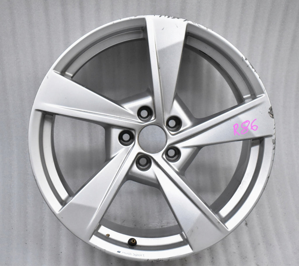 1x Alufelge 19 Zoll 8.5" 5x112 40ET Glanz Silber 8W0601025ES Audi B8 Rim Wheel FEL5392959724ph