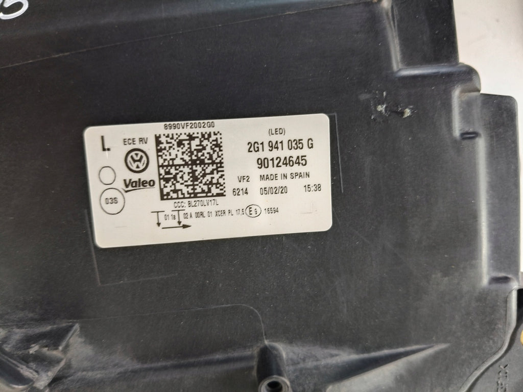 Frontscheinwerfer VW Polo 2G1941035G Full LED Links Scheinwerfer Headlight SCH8398213220mf