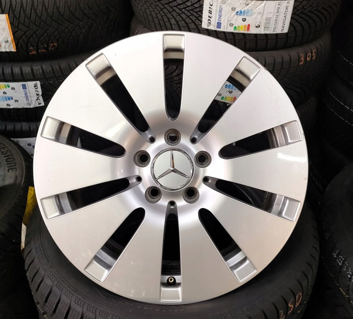 4x Alufelge 17 Zoll 8.0" 5x112 54ET A2054013800 Mercedes-Benz W205 Rim Wheel FEL2745828585gv