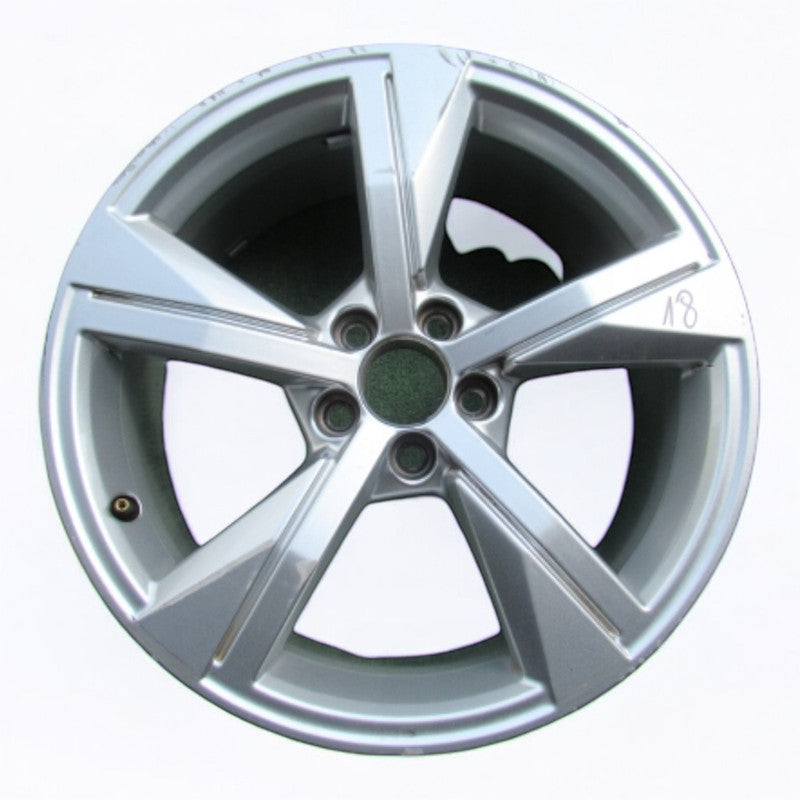 1x Alufelge 17 Zoll 7.5" 5x100 46ET Glanz Silber 82A601025 Audi A1 Rim Wheel