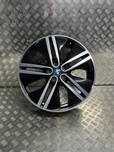 Load image into Gallery viewer, 1x Alufelge 20 Zoll 5.5" 5x112 53ET Glanz Silber 6856899 BMW I3 Rim Wheel FEL4223476502fm