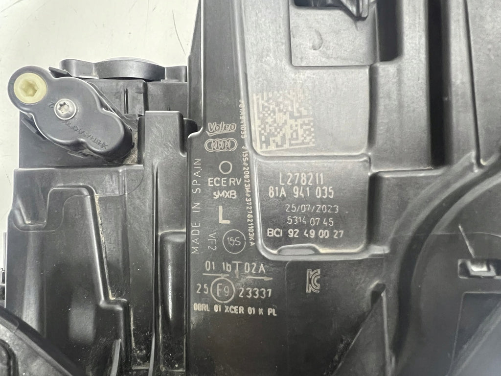 Frontscheinwerfer Audi Q2 81A941035 Laser Links Scheinwerfer Headlight SCH6860664570ta