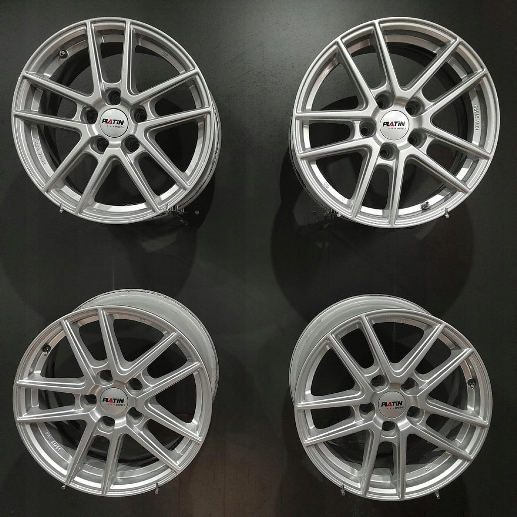 4x Alufelge 16 Zoll 7.0" 5x112 35ET Glanz Silber KBA51652 Audi C7 A4 B8 FEL8916824789qd