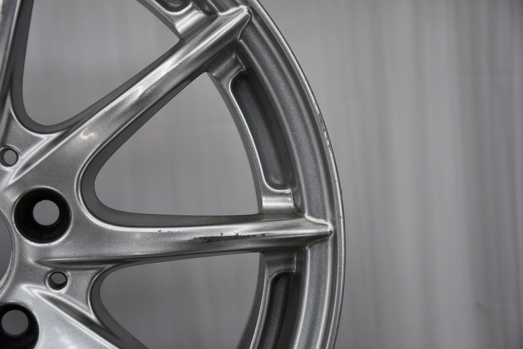 1x Alufelge 16 Zoll 7.5" 5x112 45 5ET Glanz Silber A2124014002 Mercedes-Benz