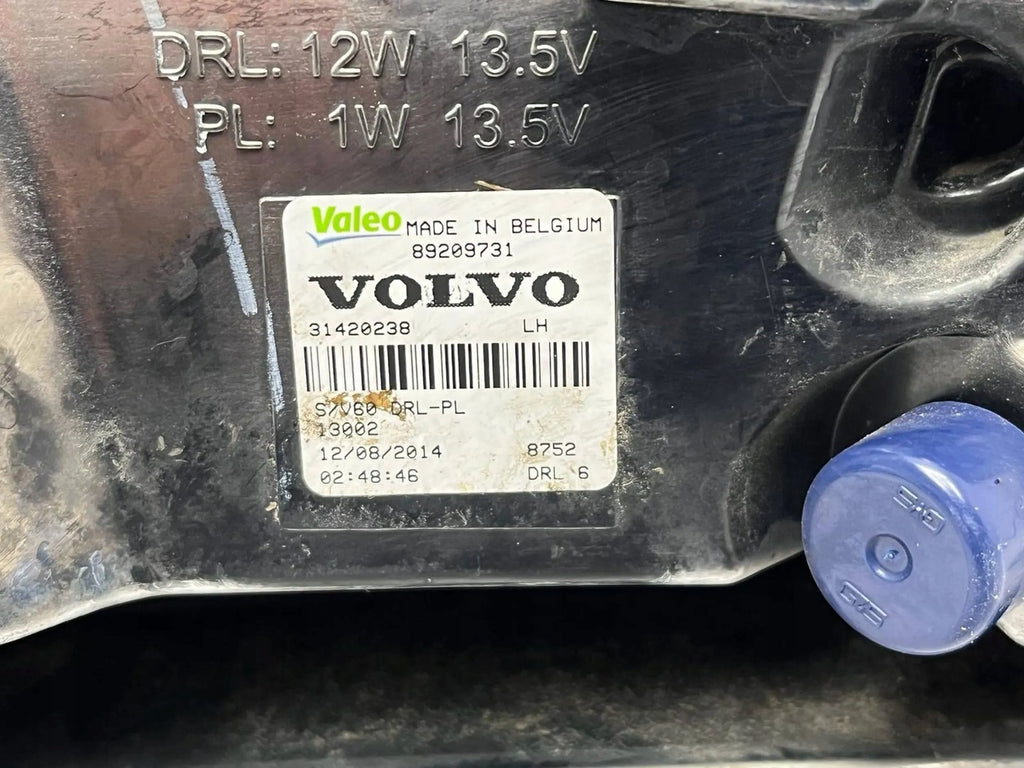 Frontscheinwerfer Volvo S60 V60 31420238 89209731 Links Scheinwerfer Headlight SCH8401605201xp