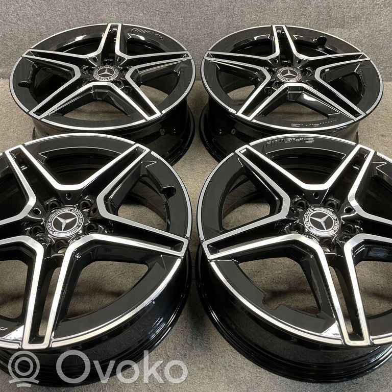 4x Alufelge 19 Zoll 7.5" 5x112 53ET A2474011500 Mercedes-Benz Gla H247 Rim Wheel FEL9514321196as