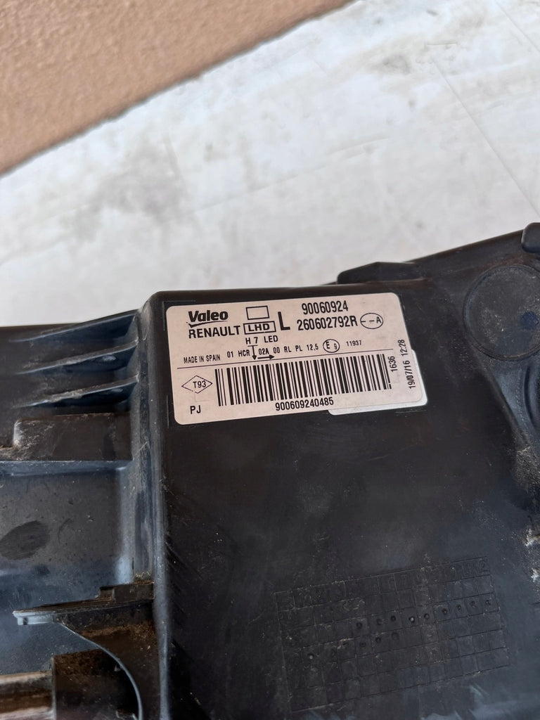 Frontscheinwerfer Renault Megane IV 260602792R Links Scheinwerfer Headlight SCH2479690232qz