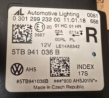 Load image into Gallery viewer, Frontscheinwerfer VW Touran 5TB941036B LED Rechts Scheinwerfer Headlight SCH5118750328qx