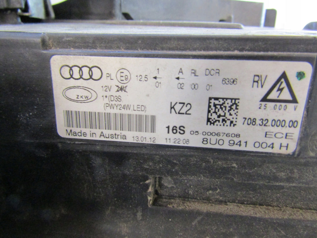 Frontscheinwerfer Audi Q3 8U0941004H Xenon Rechts Scheinwerfer Headlight