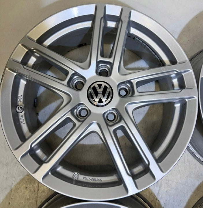 4x Alufelge 16 Zoll 7.0" 5x112 52ET Silber TKFP8SA52E Rim Wheel FEL8744320020yq