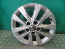 Load image into Gallery viewer, 1x Alufelge 16 Zoll 6.5" 5x120 51ET Glanz Silber 7E0601025N VW I Rim Wheel FEL3965450191tu