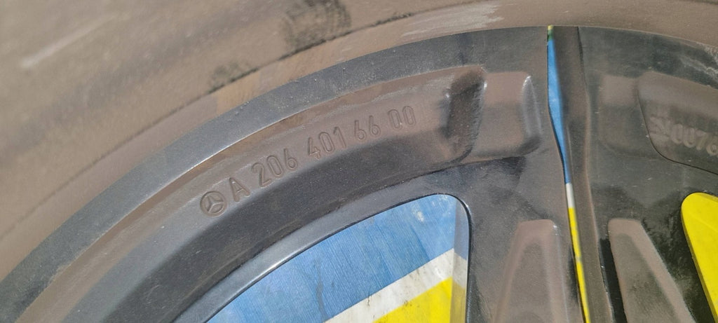 1x Alufelge 18 Zoll 58ET Glanz Schwarz A2064016600 Mercedes-Benz W206 Rim Wheel FEL4086533412lu
