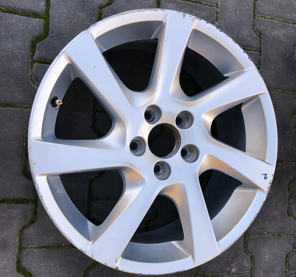 1x Alufelge 17 Zoll 7.0" 5x108 50ET Matt Silber 31341738 Volvo S60 V60 V70