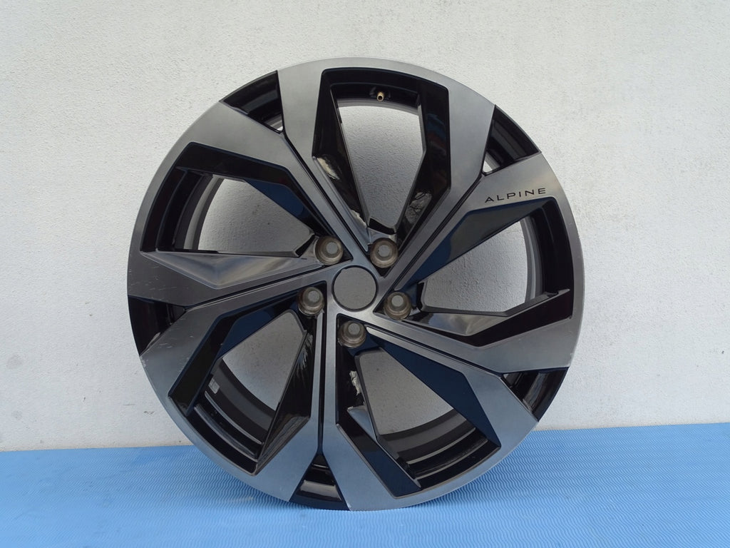 1x Alufelge 20 Zoll 8.0" 5x114.3 40ET Glanz Schwarz 403001493R Alpine I Talisman FEL9403189758ct