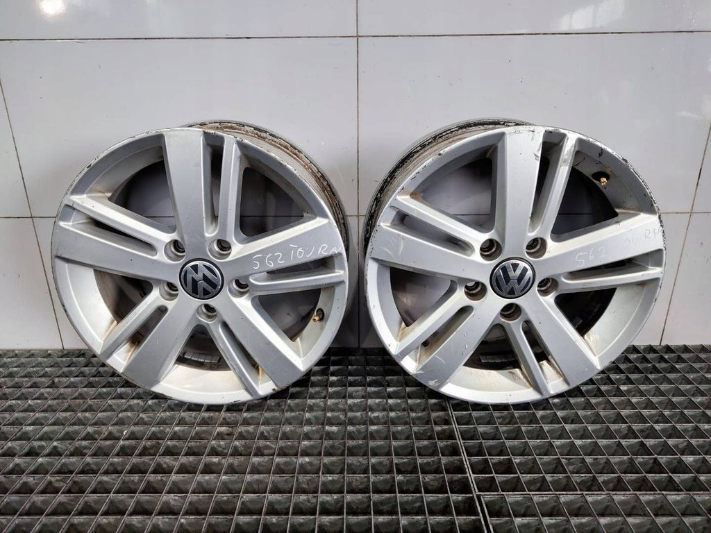 4x Alufelge 16 Zoll 6.5" 5x112 50ET 5K0601025AM VW Touran Rim Wheel FEL3255600377cv