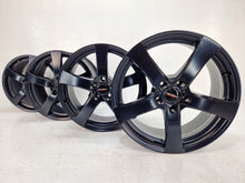 Laden Sie das Bild in den Galerie-Viewer, 4x Alufelge 18 Zoll 8.0" 5x112 35ET Matt Schwarz KBA48061 Audi I Rim Wheel FEL7762956687eq