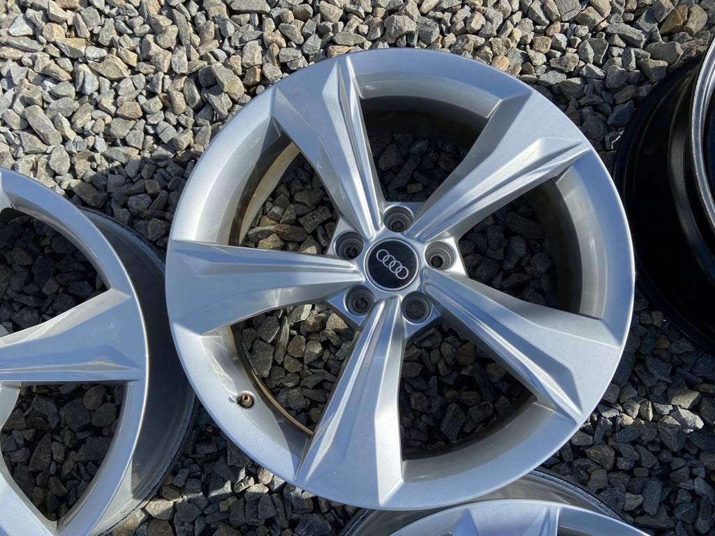 4x Alufelge 19 Zoll 7.0" 5x112 34ET Glanz Silber 80A601025 Audi Rim Wheel FEL6684374244gy