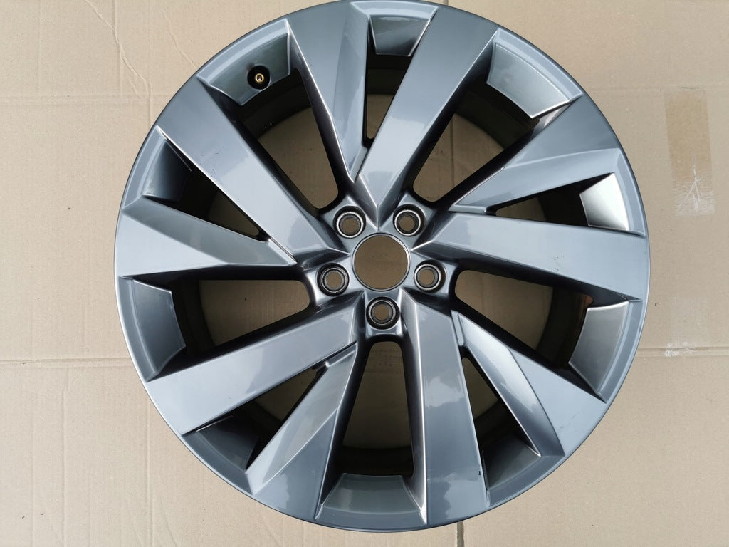 1x Alufelge 18 Zoll 7.0" 5x112 39ET Glanz Graphit 2GM601025L VW T Cross FEL4332663981aw