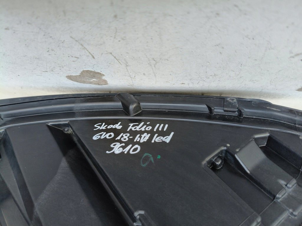 Frontscheinwerfer Skoda Fabia III 6V1941015D LED Links Scheinwerfer Headlight