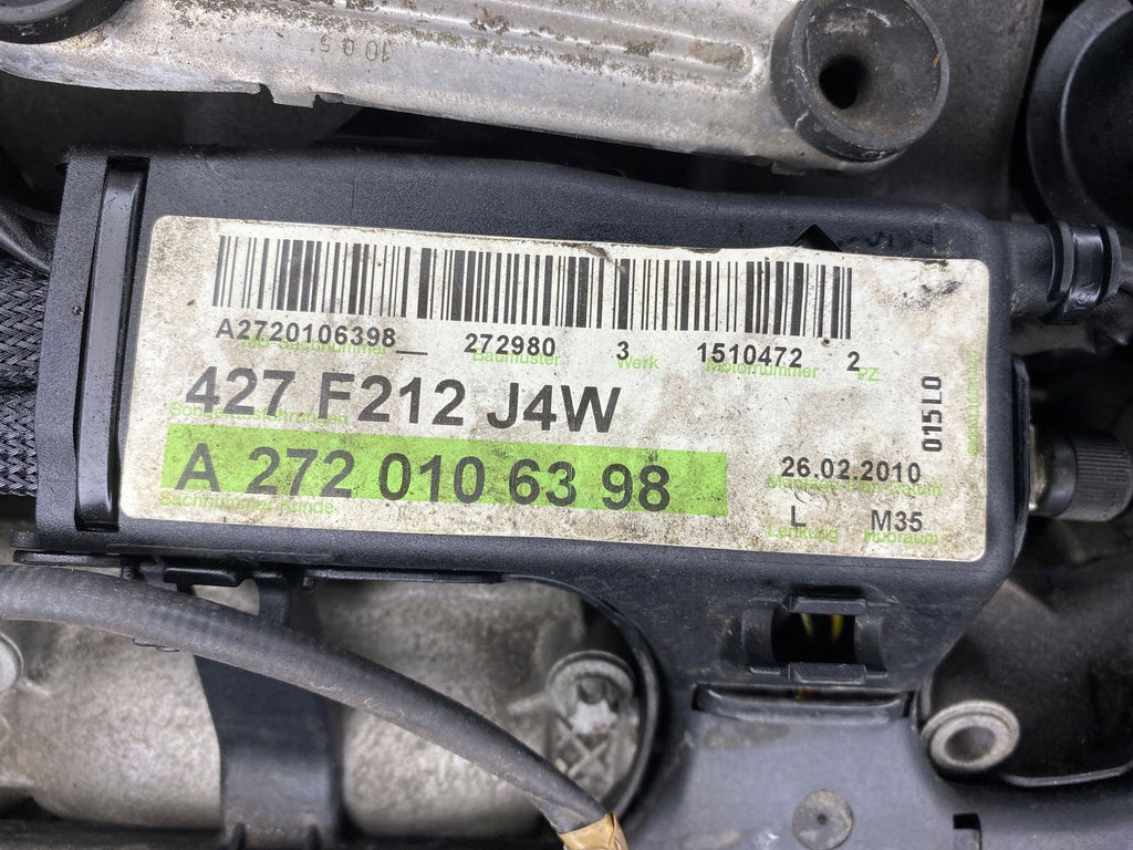 Motor Mercedes-Benz W212 272980 3.5 272PS 200kW 77TKm 2010 Benzin Komplett