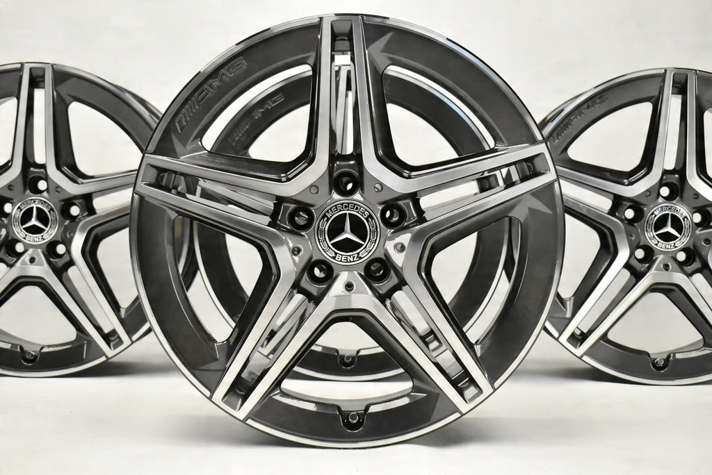 4x Alufelge 18 Zoll 7.5" 5x112 49ET Glanz Grau A1774011500 Mercedes-Benz W177 Mg